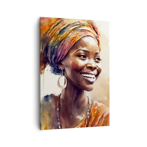 Quadro su tela - Stampe su Tela - Regina africana - 70x100 cm