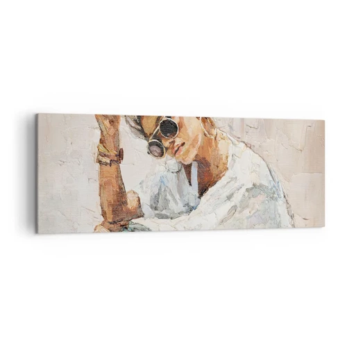 Quadro su tela - Stampe su Tela - Ritratto in pieno sole - 140x50 cm