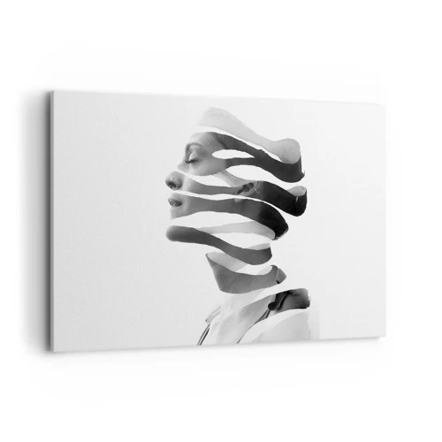 Quadro su tela - Stampe su Tela - Ritratto surrealista - 120x80 cm