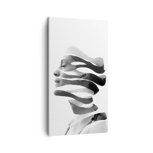 Quadro su tela - Stampe su Tela - Ritratto surrealista - 45x80 cm