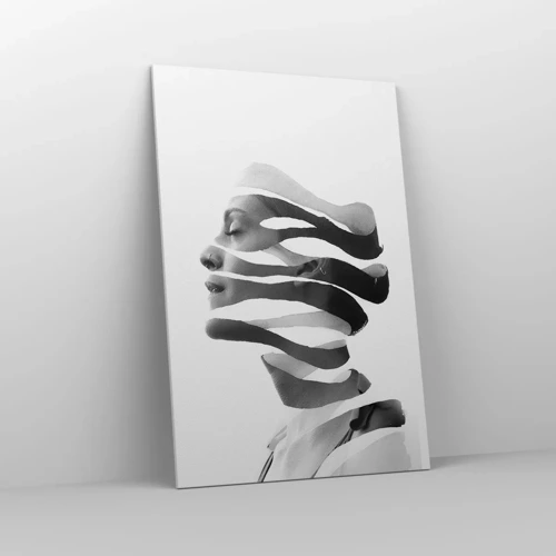 Quadro su tela - Stampe su Tela - Ritratto surrealista - 80x120 cm
