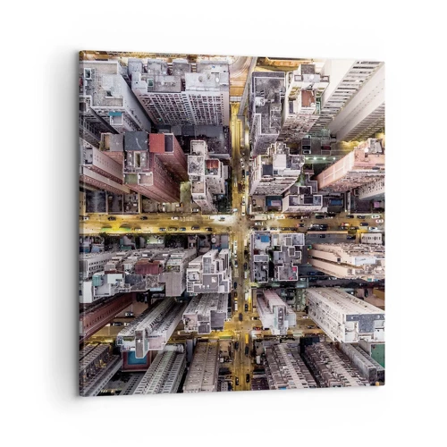Quadro su tela - Stampe su Tela - Saluti da Hong Kong - 60x60 cm
