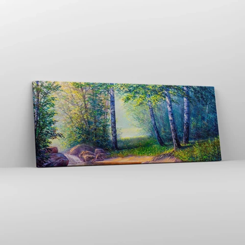 Quadro su tela - Stampe su Tela - Scena di beatitudine - 100x40 cm