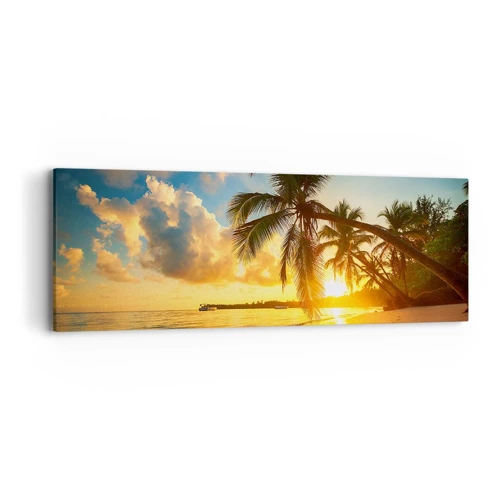Quadro su tela - Stampe su Tela - Sogno dei Caraibi - 90x30 cm