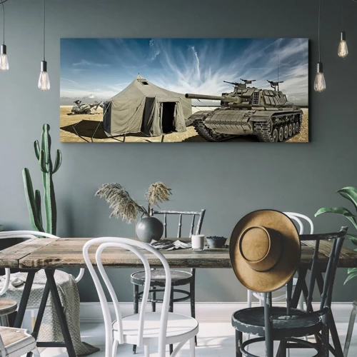 Quadro su tela - Stampe su Tela - Sogno militare - 120x50 cm