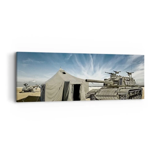 Quadro su tela - Stampe su Tela - Sogno militare - 90x30 cm