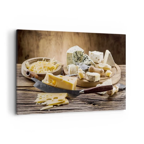 Quadro su tela - Stampe su Tela - Sorridi al formaggio - 120x80 cm