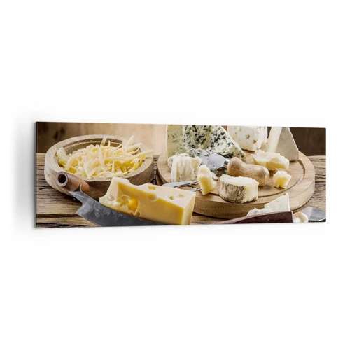 Quadro su tela - Stampe su Tela - Sorridi al formaggio - 160x50 cm
