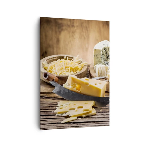 Quadro su tela - Stampe su Tela - Sorridi al formaggio - 70x100 cm