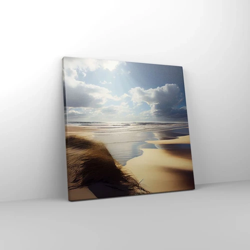 Quadro su tela - Stampe su Tela - Spiaggia incontaminata - 30x30 cm