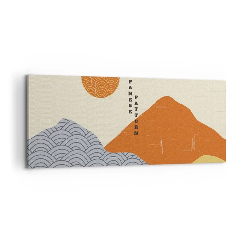 Quadro su tela - Stampe su Tela - Spirito giapponese - 120x50 cm