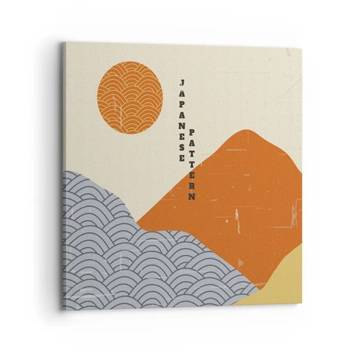 Quadro su tela - Stampe su Tela - Spirito giapponese - 70x70 cm