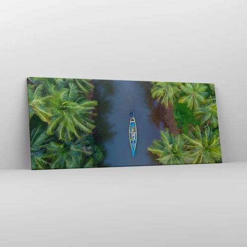 Quadro su tela - Stampe su Tela - Sul percorso tropicale - 120x50 cm