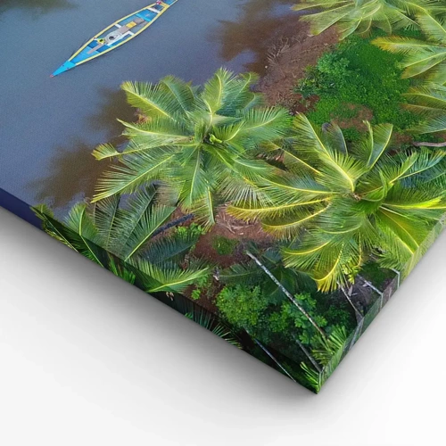 Quadro su tela - Stampe su Tela - Sul percorso tropicale - 120x50 cm