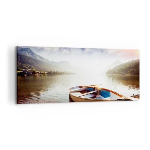 Quadro su tela - Stampe su Tela - Sull'acqua grande e pura - 120x50 cm