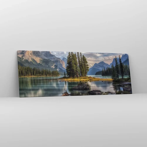 Quadro su tela - Stampe su Tela - Sulle acque grandi e limpide...  - 140x50 cm