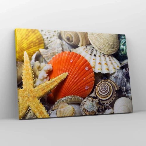 Quadro su tela - Stampe su Tela - Tesori dell'oceano - 70x50 cm