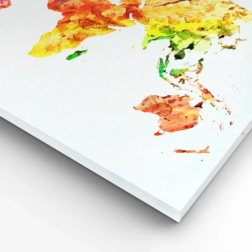 Quadro su tela - Stampe su Tela - Tutti i colori del mondo - 60x60 cm