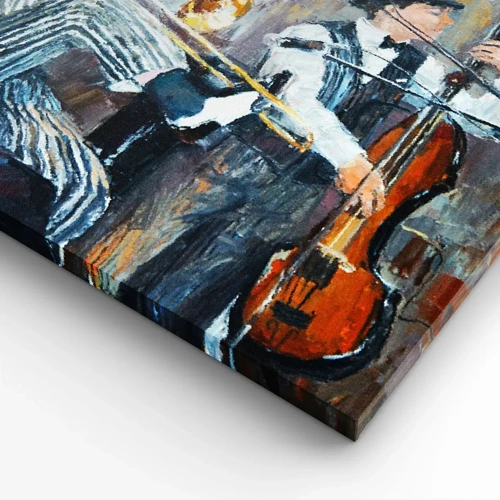 Quadro su tela - Stampe su Tela - Tutto il jazz - 100x40 cm