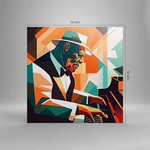 Quadro su tela - Stampe su Tela - Tutto il jazz - 70x70 cm