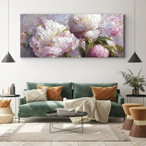 Quadro su tela - Stampe su Tela - Un bouquet pieno di vita - 90x30 cm