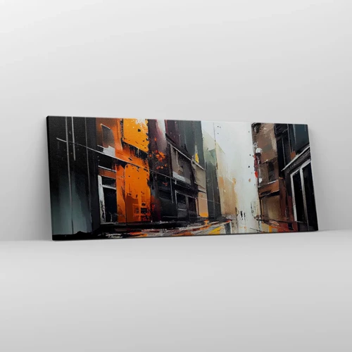 Quadro su tela - Stampe su Tela - Un giorno di pioggia - 100x40 cm