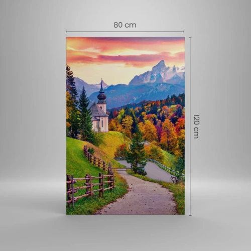 Quadro su tela - Stampe su Tela - Un paesaggio come dipinto - 80x120 cm