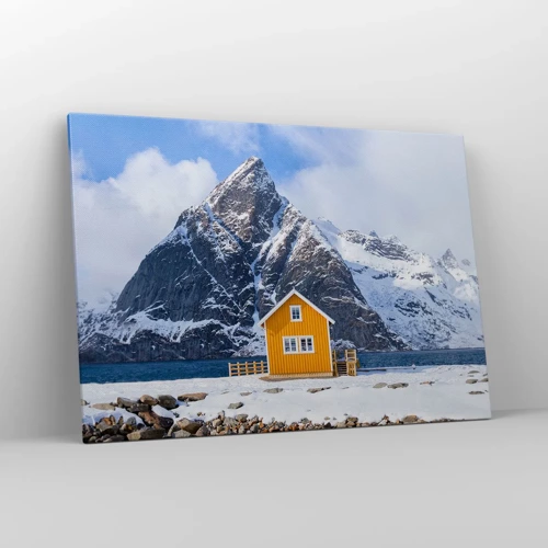 Quadro su tela - Stampe su Tela - Vacanze scandinave - 100x70 cm