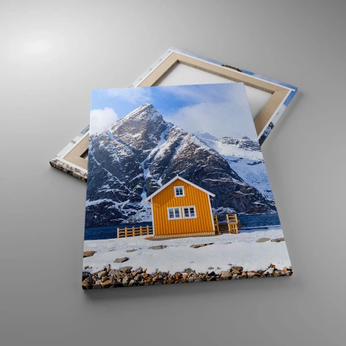 Quadro su tela - Stampe su Tela - Vacanze scandinave - 50x70 cm