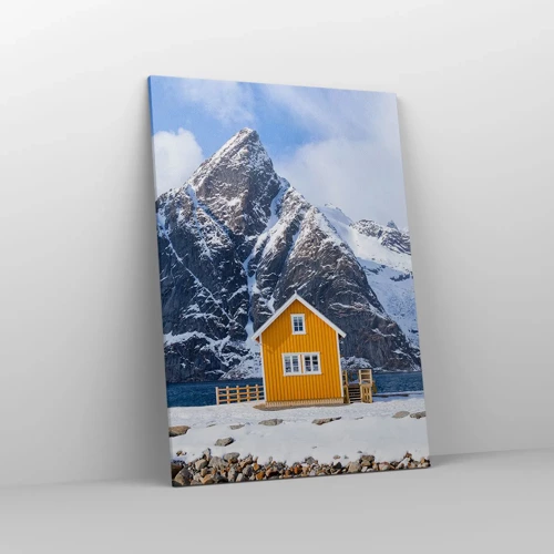 Quadro su tela - Stampe su Tela - Vacanze scandinave - 70x100 cm