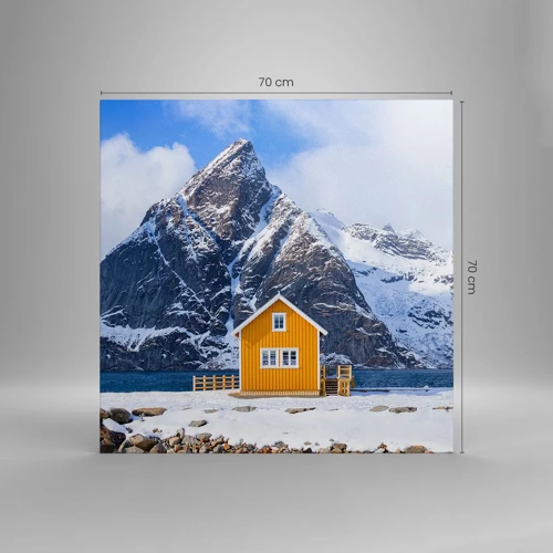 Quadro su tela - Stampe su Tela - Vacanze scandinave - 70x70 cm