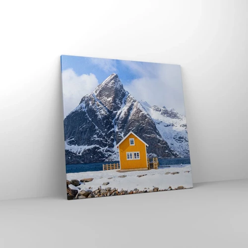 Quadro su tela - Stampe su Tela - Vacanze scandinave - 70x70 cm