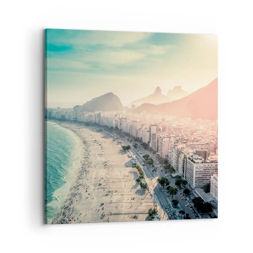 Quadro su tela - Stampe su Tela - Vacanze senza fine a Rio - 60x60 cm