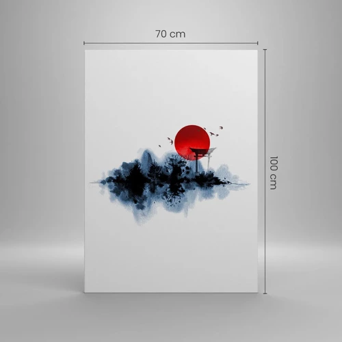 Quadro su tela - Stampe su Tela - Vista giapponese - 70x100 cm