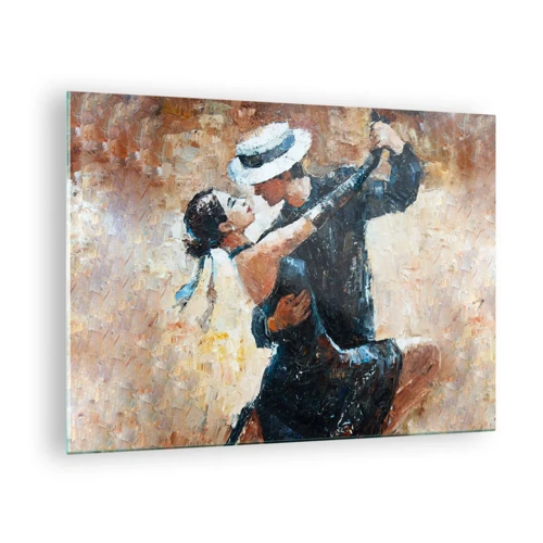 Quadro su vetro - Alla Rodolfo Valentino - 70x50 cm