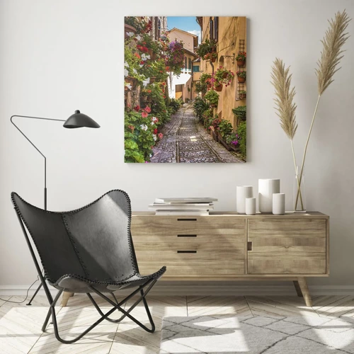 Quadro su vetro - Angolo italiano - 80x120 cm