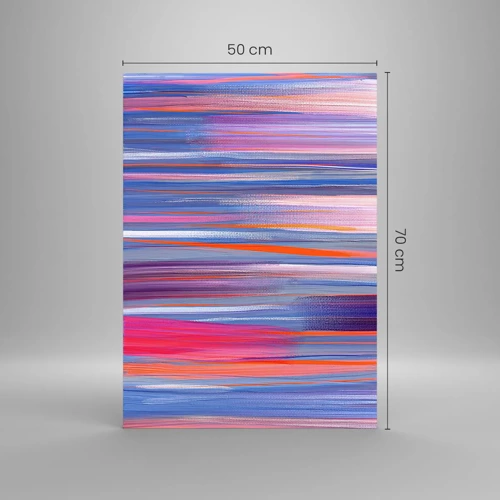 Quadro su vetro - Ascensione arcobaleno - 50x70 cm