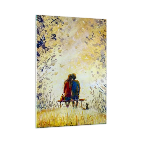 Quadro su vetro - Attimo magico - 50x70 cm