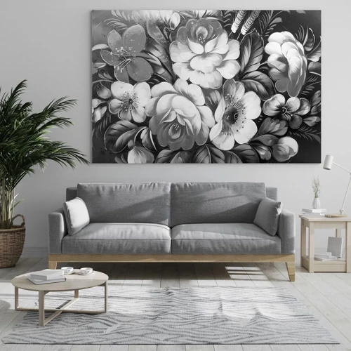 Quadro su vetro - Belli anche in grigio - 120x80 cm