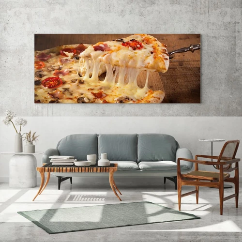 Quadro su vetro - Capolavoro di arte italiana - 100x40 cm