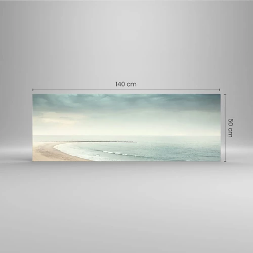 Quadro su vetro - Cercando la pace - 140x50 cm