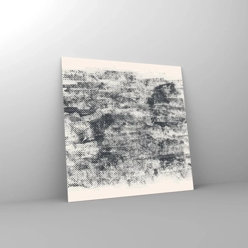 Quadro su vetro - Composizione nebbiosa - 30x30 cm