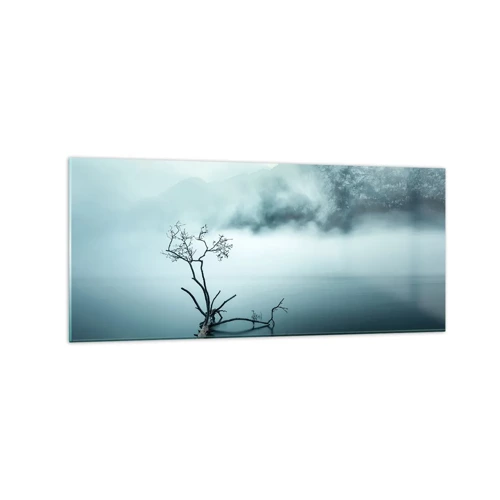 Quadro su vetro - Dall'acqua e dalla nebbia - 120x50 cm