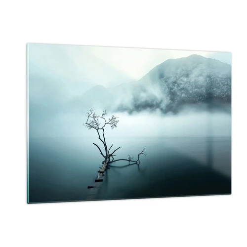 Quadro su vetro - Dall'acqua e dalla nebbia - 120x80 cm