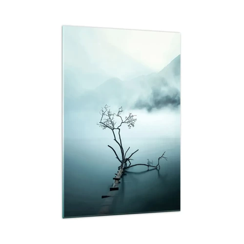 Quadro su vetro - Dall'acqua e dalla nebbia - 70x100 cm
