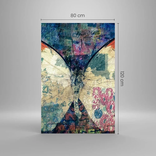 Quadro su vetro - Delicata fragilità - 80x120 cm