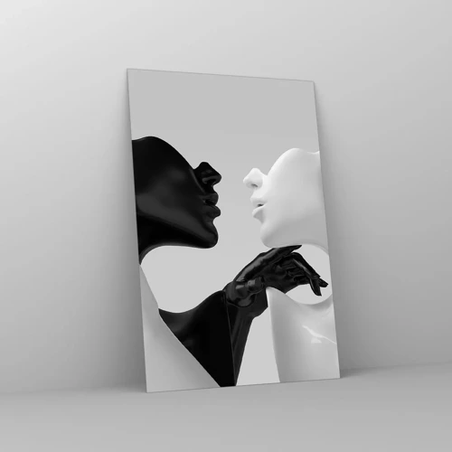 Quadro su vetro - Desiderio - attrazione - 80x120 cm