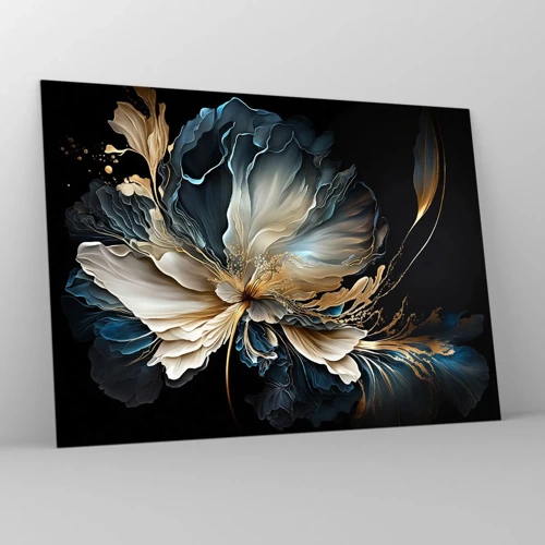 Quadro su vetro - Fantastico fiore di felce - 70x50 cm