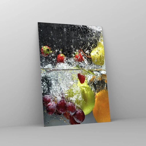 Quadro su vetro - Frutta rinfrescante - 50x70 cm