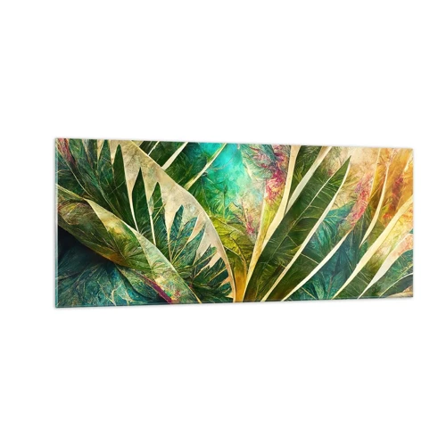 Quadro su vetro - I colori dei tropici - 100x40 cm